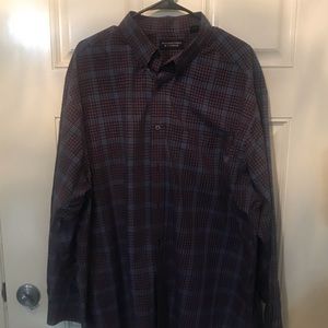 Mens long sleeve dress shirt 2xl